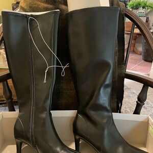 Target Black Heeled Boots for Women
